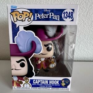 Funko Captain Hook with Purple Hat and Red Coat